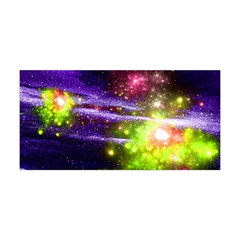 Purple Olive Space Galaxy Stars Yoga Headband by CoolDesigns