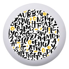 Letters Pattern Dento Box With Mirror