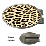 Leopard Print Money Clips (Oval)  Front