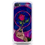 Enchanted Rose Stained Glass iPhone SE Front