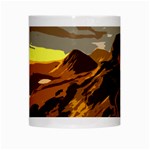 Scotland Monti Mountains Mountain White Mug Center