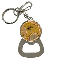 Vintage Map Of The World Continent Bottle Opener Key Chain by Proyonanggan