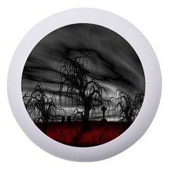 Grave Yard Dark Fantasy Trees Dento Box With Mirror