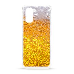 Liquid Bubble Drink Beer With Foam Texture Samsung Galaxy S20 6 2 Inch Tpu Uv Case by Cemarart