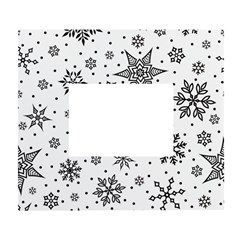 Snowflake-icon-vector-christmas-seamless-background-531ed32d02319f9f1bce1dc6587194eb White Wall Photo Frame 5  X 7  by saad11
