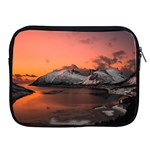 Surreal Mountain Landscape Lake Apple iPad 2/3/4 Zipper Cases Front