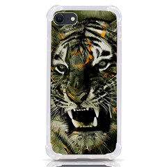 Angry Tiger Animal Broken Glasses Iphone Se