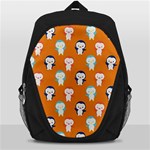 Cute Penguin Funny Pattern Backpack Bag Front