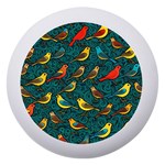 Bird Pattern Colorful Dento Box with Mirror Front