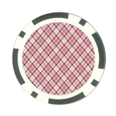 Pink Burberry, Abstract Poker Chip Card Guard (10 Pack)