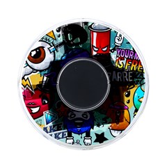 Cartoon Graffiti, Art, Black, Colorful On-the-go Memory Card Reader