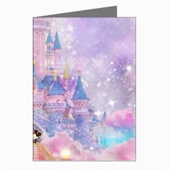 Disney Castle, Mickey And Minnie Greeting Cards (pkg Of 8)
