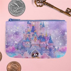 Disney Castle, Mickey And Minnie Large Coin Purse