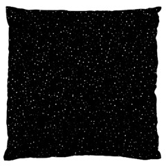 Simple Starry Sky, Alone, Black, Dark, Nature Large Cushion Case (two Sides)