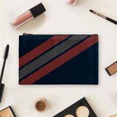 Abstract, Cool, Dark New, Pattern, Race Cosmetic Bag (medium)