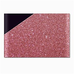 Abstract, Edge Style, Pink, Purple, Postcards 5  X 7  (pkg Of 10)