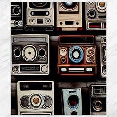 Retro Cameras Old Vintage Antique Canvas 8  X 10 
