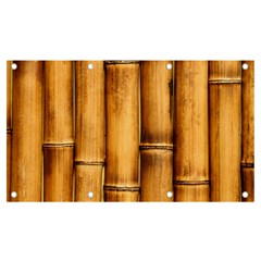 Brown Bamboo Texture  Banner And Sign 7  X 4 