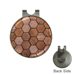Wooden Triangles Texture, Wooden ,texture, Wooden Hat Clips With Golf Markers