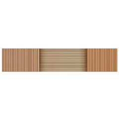 Wooden Wickerwork Textures, Square Patterns, Vector Small Premium Plush Fleece Scarf