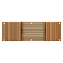 Wooden Wickerwork Textures, Square Patterns, Vector Banner And Sign 6  X 2 