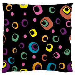 Abstract-2 Large Premium Plush Fleece Cushion Case (one Side)