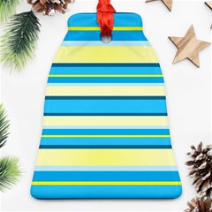 Stripes-3 Bell Ornament (two Sides)