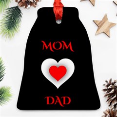 Mom And Dad, Father, Feeling, I Love You, Love Ornament (bell)