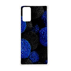Berry, One,berry Blue Black Samsung Galaxy Note 20 Tpu Uv Case by nateshop