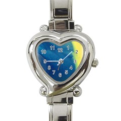 Plus, Curved Heart Italian Charm Watch