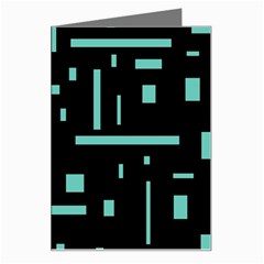 Rectangles, Cubes, Forma Greeting Card