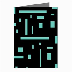 Rectangles, Cubes, Forma Greeting Cards (pkg Of 8)