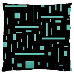 Rectangles, Cubes, Forma Large Premium Plush Fleece Cushion Case (one Side)