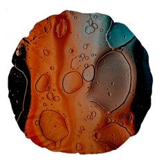 Water Screen Large 18  Premium Round Cushions