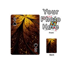 Gold, Golden Background Playing Cards 54 Designs (mini)