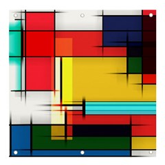 Multicolored Retro Abstraction%2 Banner And Sign 4  X 4 