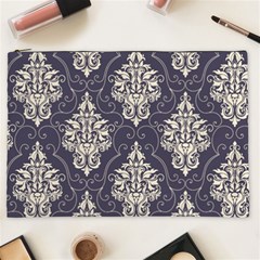 Vintage Texture, Floral Retro Background, Patterns, Cosmetic Bag (xxl)