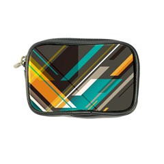 Material Design, Lines, Retro Abstract Art, Geometry Coin Purse