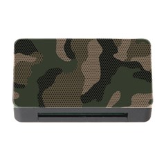 Camo, Abstract, Beige, Black, Brown Military, Mixed, Olive Memory Card Reader With Cf