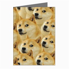 Doge, Memes, Pattern Greeting Cards (pkg Of 8)