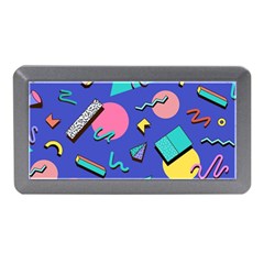 Geometric Shapes Material Design, Lollipop, Lines Memory Card Reader (mini)