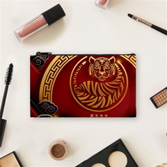 Holiday, Chinese New Year, Year Of The Tiger Cosmetic Bag (small)