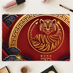 Holiday, Chinese New Year, Year Of The Tiger Cosmetic Bag (xxl)