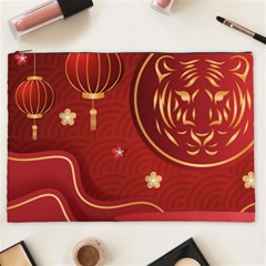 Holiday, Chinese New Year, Cosmetic Bag (xxl)