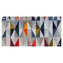 Mosaic, Colorful, Rhombuses, Pattern, Geometry Banner And Sign 6  X 3 