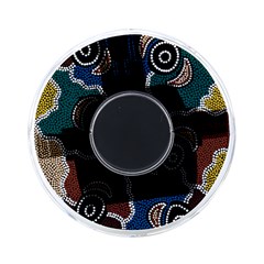 Authentic Aboriginal Art - Riverside Dreaming On-the-go Memory Card Reader