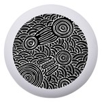 Authentic Aboriginal Art - Meeting Places Dento Box with Mirror Front