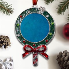 Blue Stone Texture Grunge, Stone Backgrounds Metal X mas Lollipop With Crystal Ornament