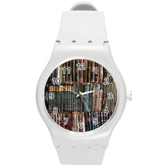 Menton Old Town France Round Plastic Sport Watch (m)