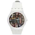 Menton Old Town France Round Plastic Sport Watch (M) Front